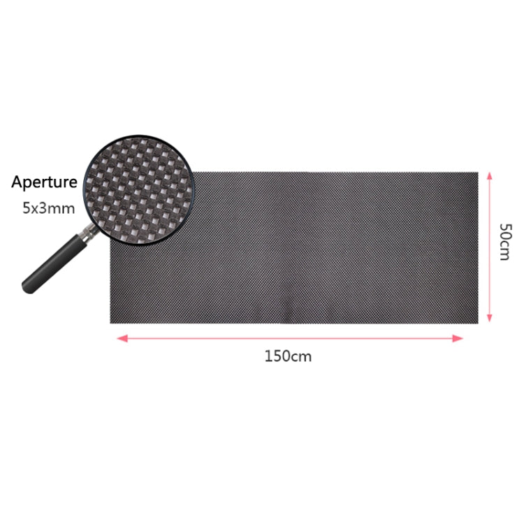 2 PCS DM-1505 PVC Foam Car Anti-slip Mat Home Car Use Bridge Trunk Non-slip Mat(Black) - Car Anti-Slip Mats by PMC TechLife | Online Shopping South Africa | PMC TechLife | Buy Now Pay Later Mobicred