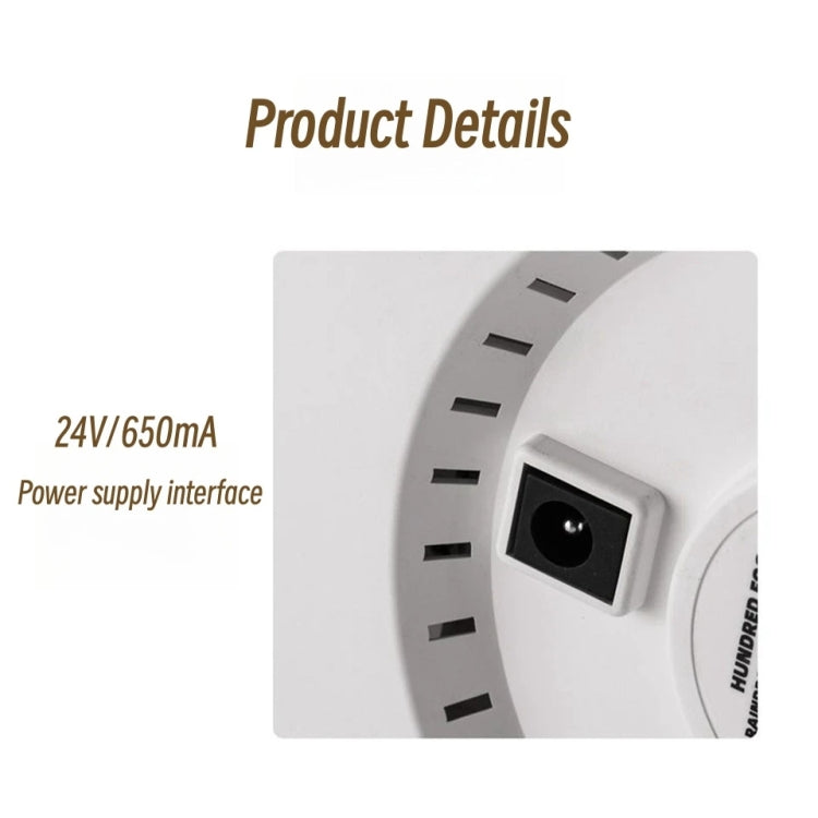 UFO Water Drop Aromatherapy Humidifier Desktop Remote Control Diffuser, Plug: EU Plug(Wood Grain) - free shipping - PMC TechLife - Order now!