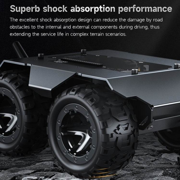 Waveshare WAVE ROVER Flexible Expandable 4WD Mobile Robot Chassis, Onboard ESP32 Module(US Plug) - free shipping - PMC TechLife - Order now!