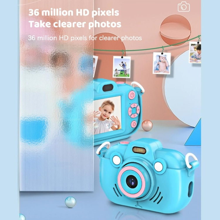 DC502 2.4-Inch 16X Zoom 2.7K Video Recording Children Digital Camera, Color: Pink + 32G(UK Plug) - Children Cameras by PMC TechLife | Online Shopping South Africa | PMC TechLife | Buy Now Pay Later Mobicred