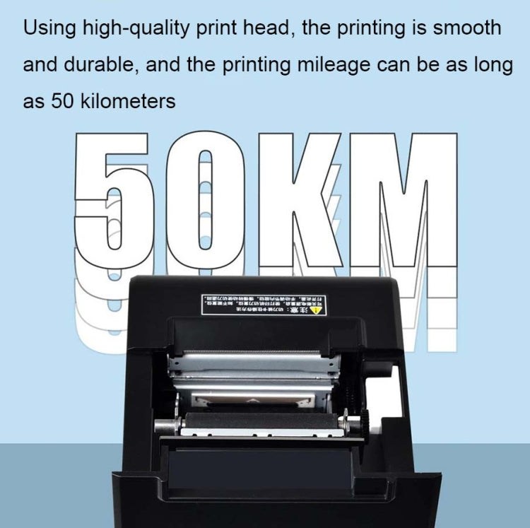 Xprinter XP-Q90EC 58mm Portable Express List Receipt Thermal Printer, Style:USB Port(UK Plug) - Printer by Xprinter | Online Shopping South Africa | PMC TechLife | Buy Now Pay Later Mobicred