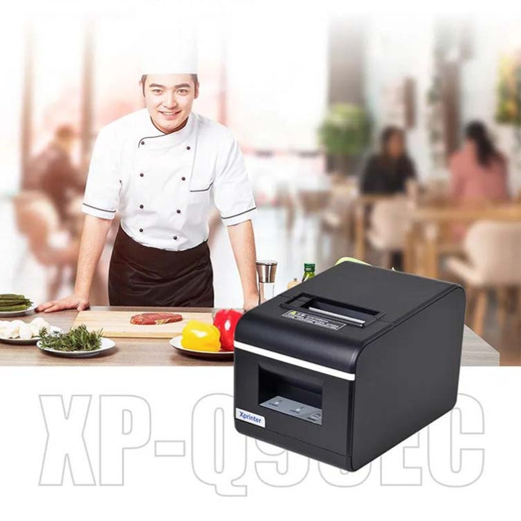 Xprinter XP-Q90EC 58mm Portable Express List Receipt Thermal Printer, Style:LAN Port(UK Plug) - free shipping - PMC TechLife - Order now!