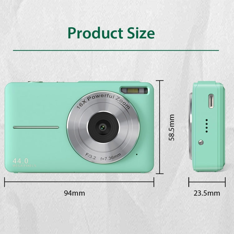DC403L-AF 2.4-Inch 16X Zoom HD Digital Camera Mini Children Photography Camera US Plug(Black) - Children Cameras by PMC TechLife | Online Shopping South Africa | PMC TechLife | Buy Now Pay Later Mobicred
