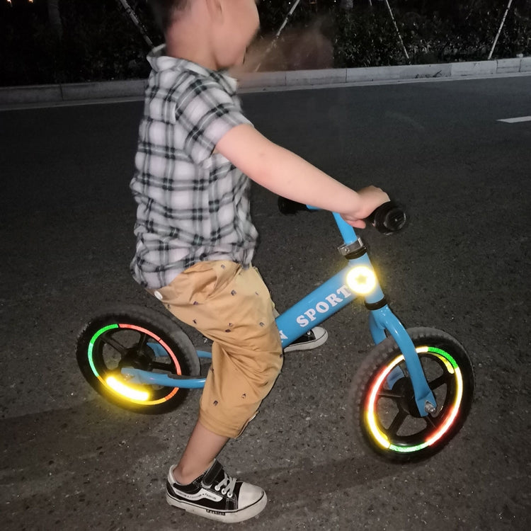 Jg-Phc-12 Children Bicycle Scooter Reflective Sticker Night Warning Riding Contour Sticker(Blue) - Decorative Accessories by PMC TechLife | Online Shopping South Africa | PMC TechLife | Buy Now Pay Later Mobicred
