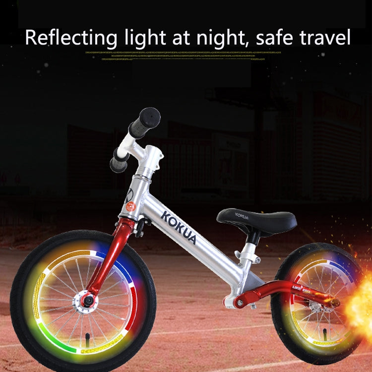 Jg-Phc-12 Children Bicycle Scooter Reflective Sticker Night Warning Riding Contour Sticker(Green) - Decorative Accessories by PMC TechLife | Online Shopping South Africa | PMC TechLife | Buy Now Pay Later Mobicred
