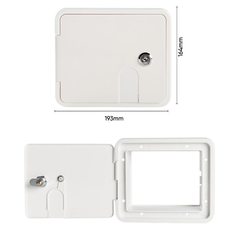 RV Accessories Square Wire Hatch Cover Yacht Accessories Wire Storage Box - Marine Accessories & Parts by PMC TechLife | Online Shopping South Africa | PMC TechLife | Buy Now Pay Later Mobicred