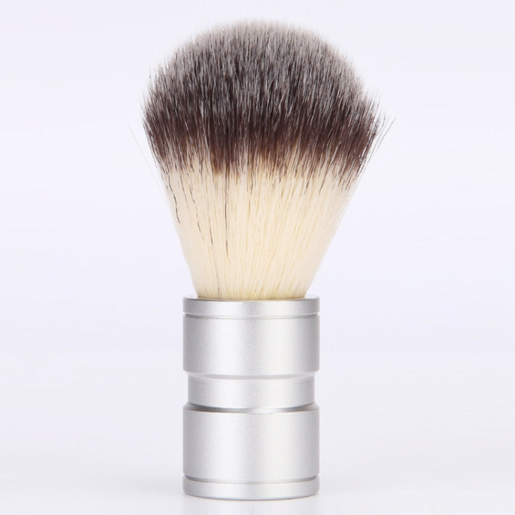 Stainless Steel Animal Hair Beard Brush Manual Stirring And Foaming Shaving Tool, Specification: Single Brush - free shipping - PMC TechLife - Order now!