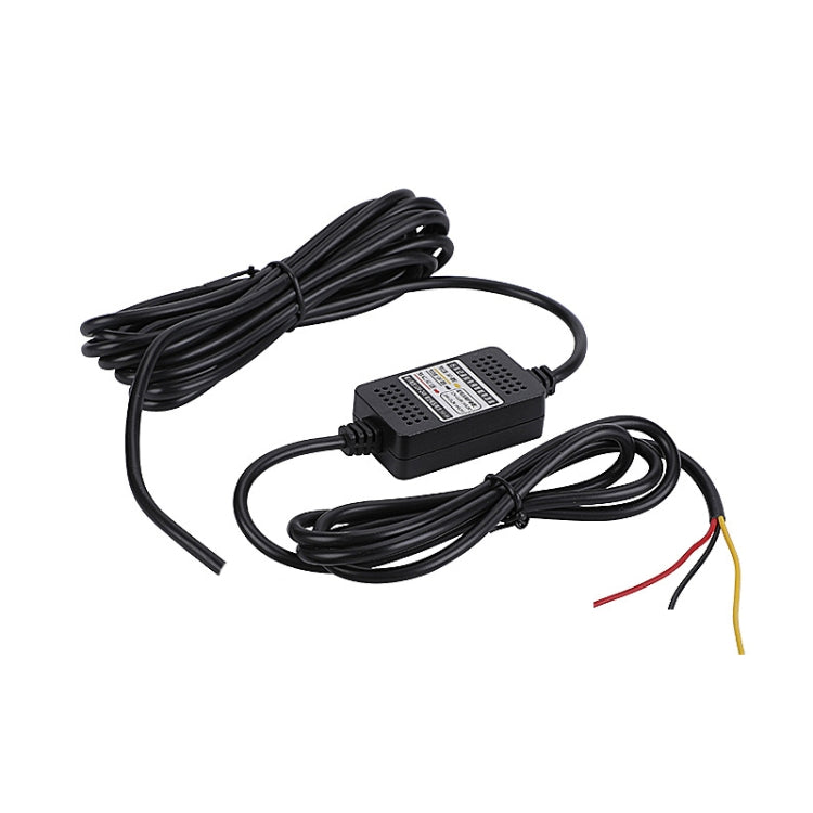 H516 Recording Step-down Line Shrinkage Video Car Charger Line Parking Monitoring Three-Core Power Cord, Model: Without Fuse(Mini Straight) - Cables & Connectors by PMC TechLife | Online Shopping South Africa | PMC TechLife | Buy Now Pay Later Mobicred