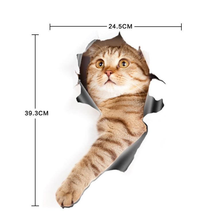 Style 1 Large 3D Stereo Cat Car Sticker Car Body Scratches And Occlusion Stickers - free shipping - PMC TechLife - Order now!