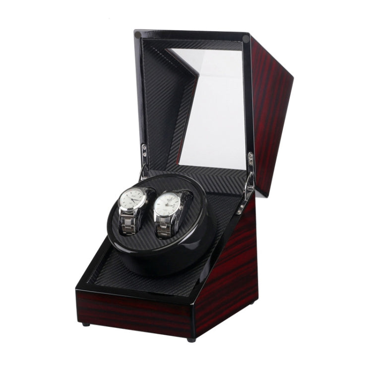 Ebony Lacquer Single-Head 2-Position Watch Box Rotating Winding Watch Shaker Motor Box,US Plug(W113RT) - free shipping - PMC TechLife - Order now!