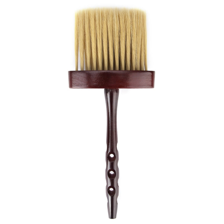 P6036 Long Handle Sweeping Hair Brush Hair Salon Haircut Cleaning Neck Sweeping Brush Household Cleaning Brush(Coffee) - free shipping - PMC TechLife - Order now!