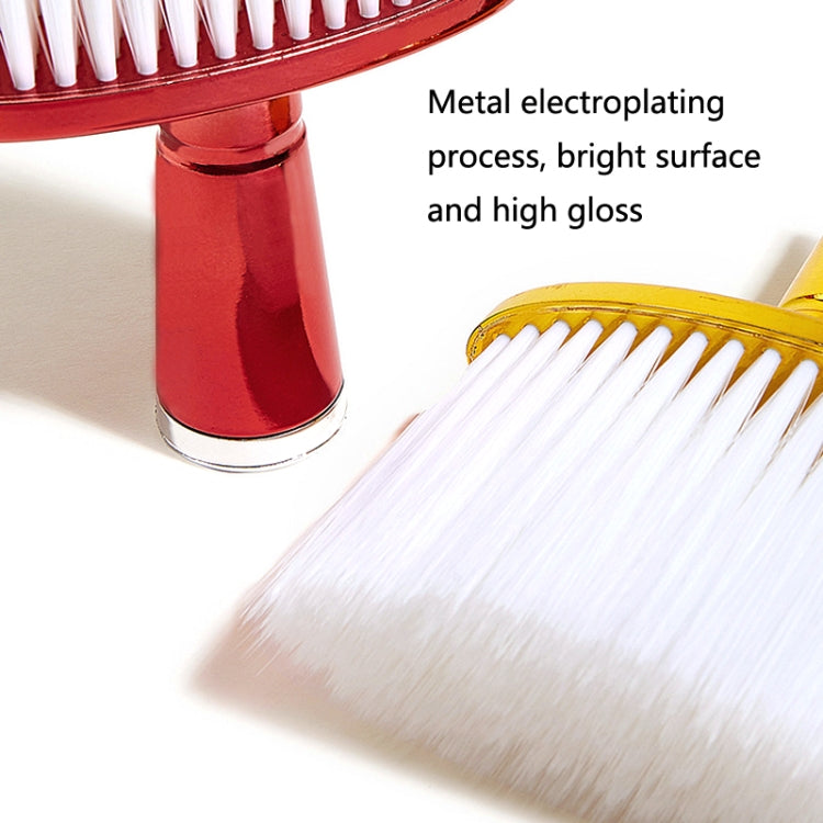 P6424 Hairdresser Sweeping Hair Brushes Hairdressing Nylon Soft Cleaning Brushes Home Hair Salons Shaving Broken Hair Brushes(Silver) - free shipping - PMC TechLife - Order now!