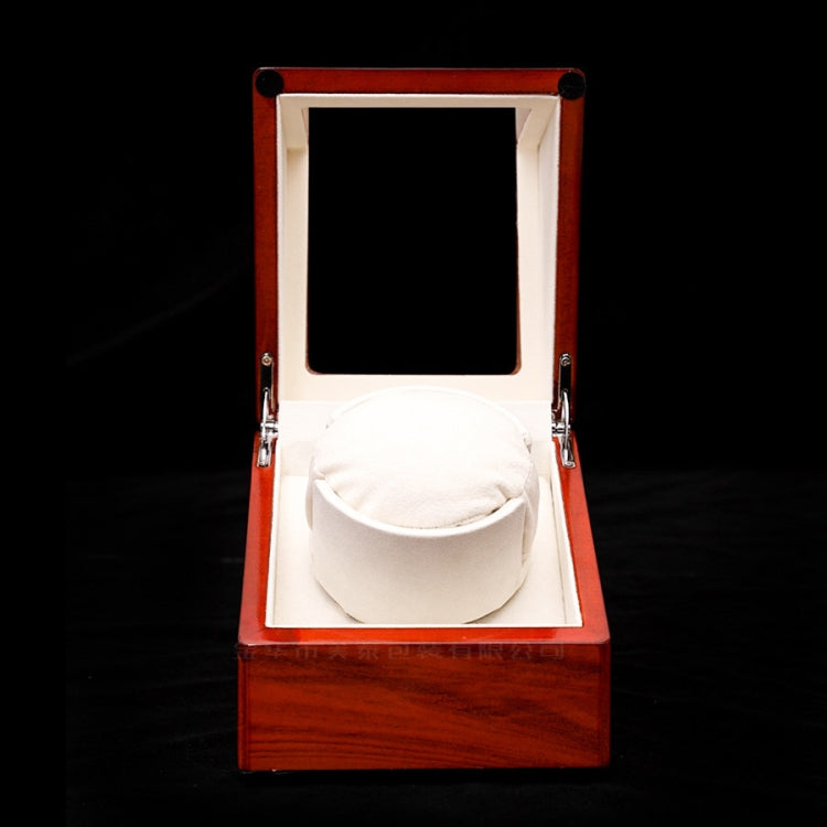 1+0 Automatic Strings Watch Box Varnished Rosewood Grain Watch Shaker, US Plug(13.5 x 13.5 x 13cm) - free shipping - PMC TechLife - Order now!