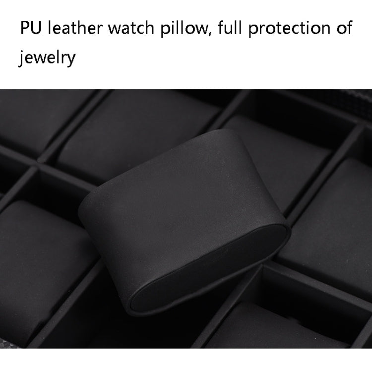 6+3 PU Watch Glasses Case Carbon Fiber PU Skin Watch Box Sunglasses Box(Brown) - free shipping - PMc TechLife - Order now!