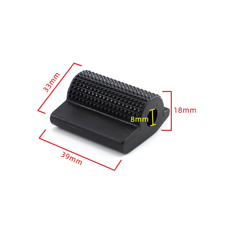 10 PCS Motorcycle Gear Shift Protective Cover Riding Shoe Cover(Black) - Protective Gear by PMC TechLife | Online Shopping South Africa | PMC TechLife | Buy Now Pay Later Mobicred