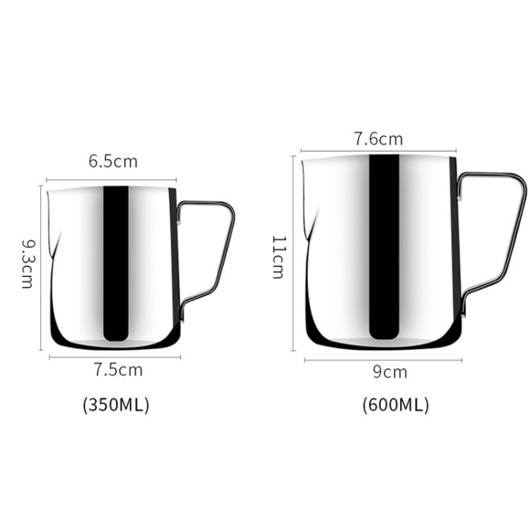 600ml  Inner Scale Pull Flower Cup Stainless Steel Milk Foam Cup Coffee Utensils - free shipping - PMC TechLife - Order now!