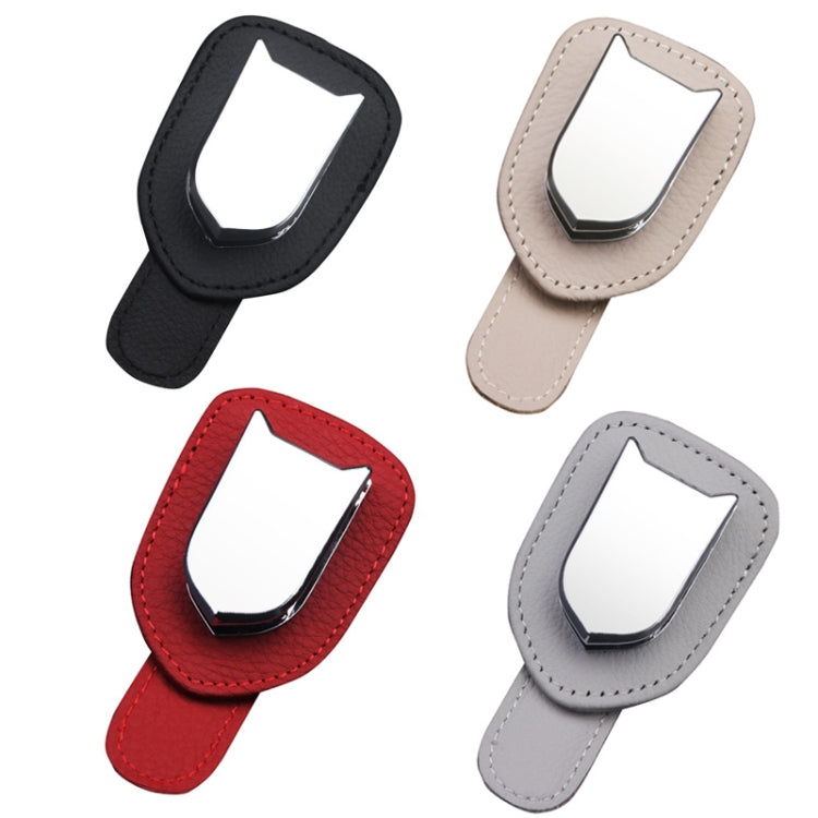 529 Car Sun Visor Glasses Clip Sunglasses Holder(Black) - Sunglasses & Glasses Clips by PMC TechLife | Online Shopping South Africa | PMC TechLife | Buy Now Pay Later Mobicred