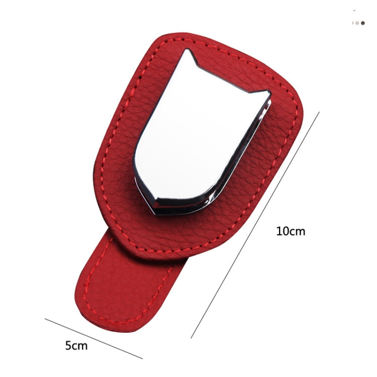 529 Car Sun Visor Glasses Clip Sunglasses Holder(Gray) - Sunglasses & Glasses Clips by PMC TechLife | Online Shopping South Africa | PMC TechLife | Buy Now Pay Later Mobicred