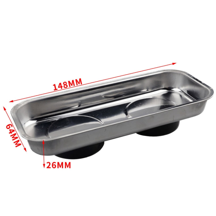 11081 Square Magnetic Suction Cup Parts Box Magnetic Tool Disk - Storage Bags & Boxes by PMC TechLife | Online Shopping South Africa | PMC TechLife | Buy Now Pay Later Mobicred