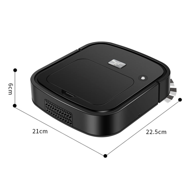 3 in 1 Smart USB Charging Sweeping Machine, Specification: Pearl White - Robot Vacuum Cleaner by PMC TechLife | Online Shopping South Africa | PMC TechLife | Buy Now Pay Later Mobicred