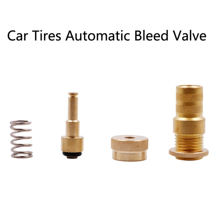 4 PCS / Set 082 SUV Car Tires Automatic Bleed Valve(Yellow) - Tire Valve Caps by PMC TechLife | Online Shopping South Africa | PMC TechLife | Buy Now Pay Later Mobicred