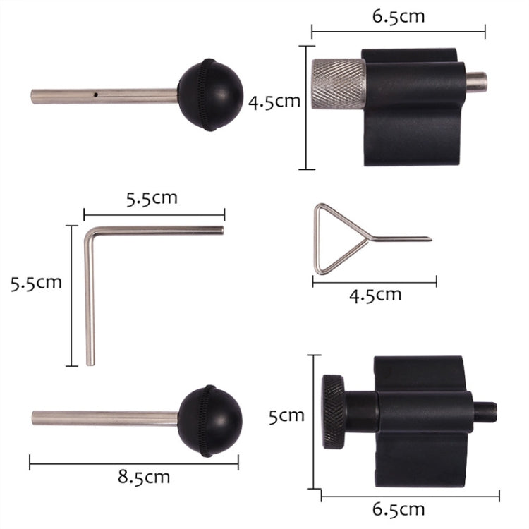 6 PCS / Set 181 Engine Camshaft Timing Tool - Engine Repair Tools by PMC TechLife | Online Shopping South Africa | PMC TechLife | Buy Now Pay Later Mobicred