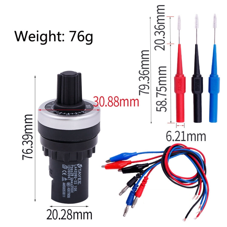 Adjustable Car Sensor Signal Analog Generator(Black) - Automobiles Sensors by PMC TechLife | Online Shopping South Africa | PMC TechLife | Buy Now Pay Later Mobicred