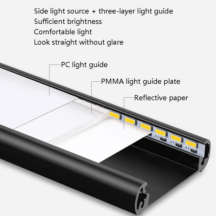 Intelligent Automatic Human Body Induction Wireless LED Lamp 80cm(Silver + White Light) - Sensor LED Lights by PMC TechLife | Online Shopping South Africa | PMC TechLife | Buy Now Pay Later Mobicred