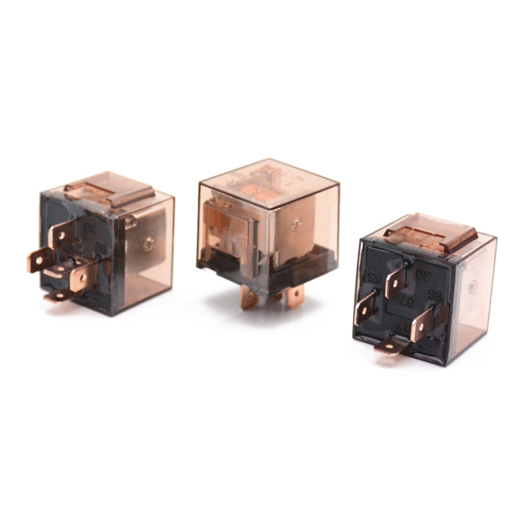 5 PCS 100A Automotive Relay With Indicator Light(24V 4 Plug 100A) - Relays by PMC TechLife | Online Shopping South Africa | PMC TechLife | Buy Now Pay Later Mobicred