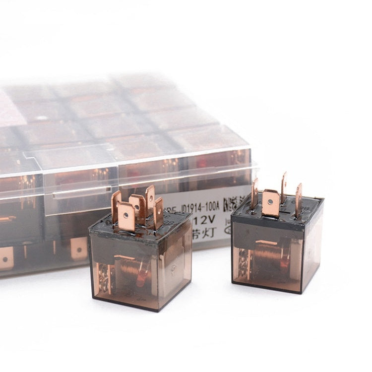 5 PCS 100A Automotive Relay With Indicator Light(24V 5 Plug 100A) - Relays by PMC TechLife | Online Shopping South Africa | PMC TechLife | Buy Now Pay Later Mobicred
