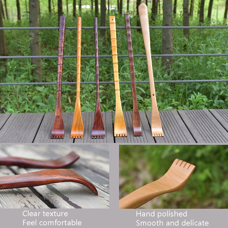 BQR01 Back Scratcher Long Handle Wooden Massage Scratcher, Style: Dual-use - free shipping - PMC TechLife - Order now!
