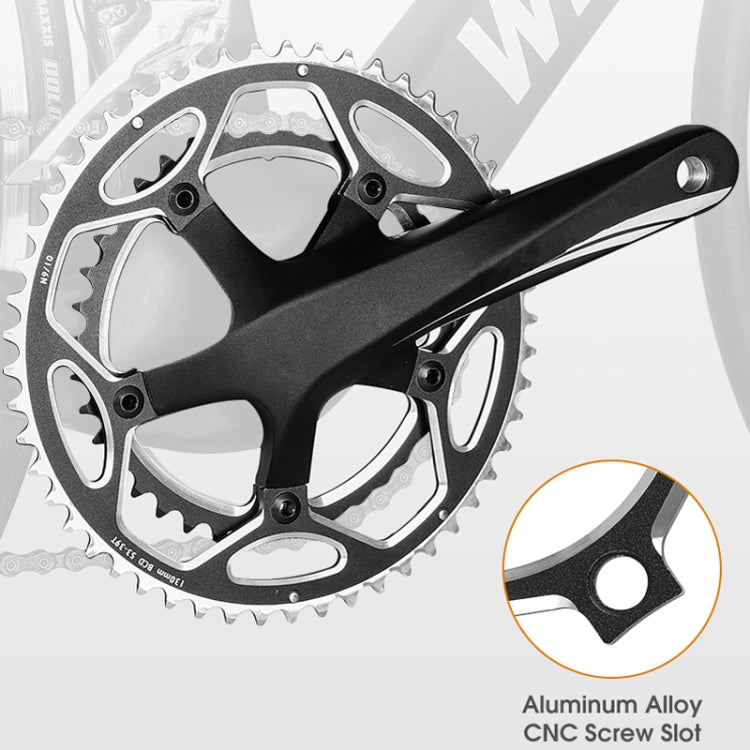 WEST BIKING 2-Piece 53t-39t Road Bike Aluminum Alloy Gear(Red) - free shipping - PMc TechLife - Order now!