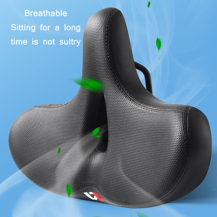 WEST BIKING Bicycle Big Butt Shock Absorption Soft Saddle(Groove Type) - free shipping - PMc TechLife - Order now!