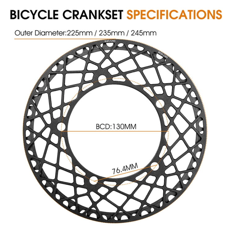 WEST BIKING Folding Bicycle Aluminum Alloy Waterproof Crankset, Colour: 58T���Black��� - free shipping - PMc TechLife - Order now!