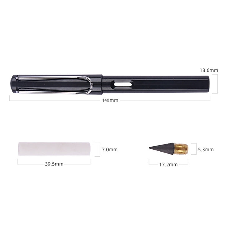 5 PCS No Ink No Need To Sharpen Drawing Sketch Pen Not Easy To Break Erasable HB Writing Pencil(Red) - Pencils by PMc TechLife | Online Shopping South Africa | PMc TechLife | Buy Now Pay Later Mobicred