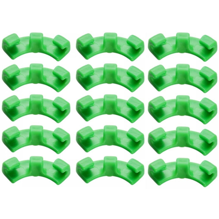 15 PCS HF-09 Plant Bending Control Growth Training Clip Garden Decoration(Green) - Plant Support & Care by PMC TechLife | Online Shopping South Africa | PMC TechLife | Buy Now Pay Later Mobicred