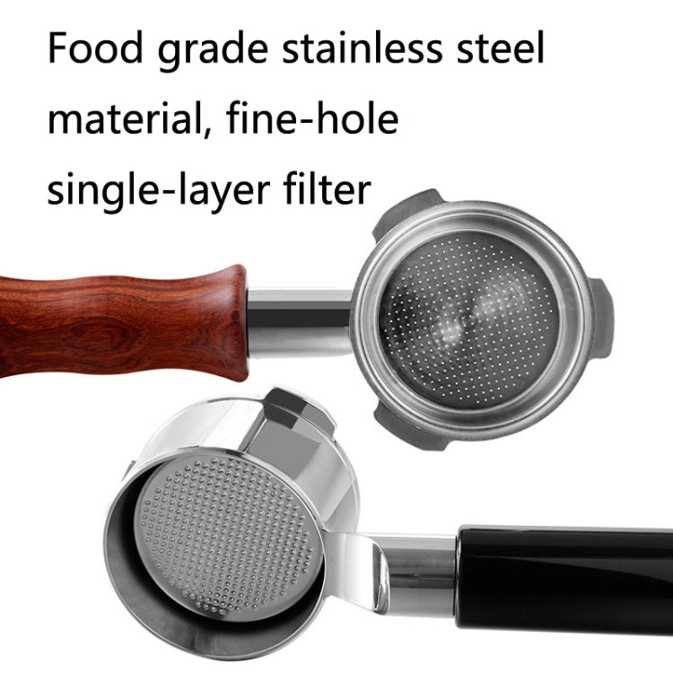 DL-1 Zinc Alloy Coffee Maker Bottomless Handle For Dongling, Style: Red Rosewood Straight - free shipping - PMC TechLife - Order now!