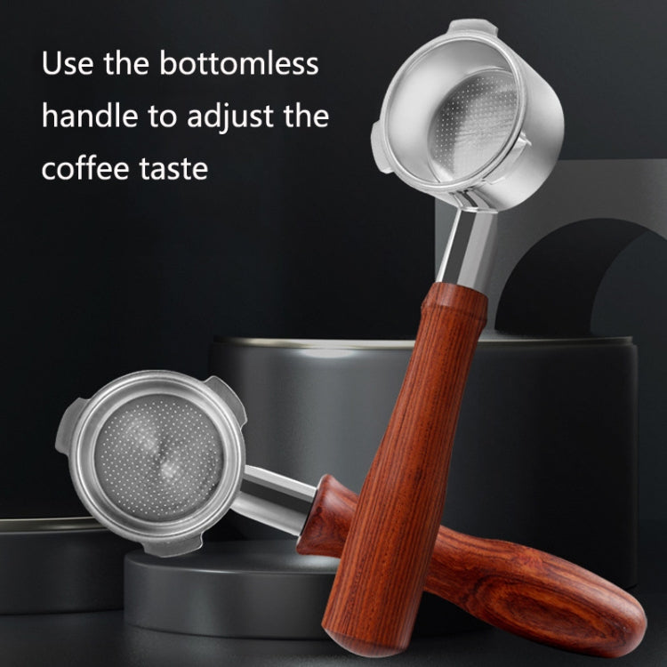 DL-1 Zinc Alloy Coffee Maker Bottomless Handle For Dongling, Style: Red Rosewood Straight - free shipping - PMC TechLife - Order now!
