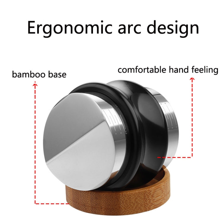 ENB-11 51mm Stainless Steel Coffee Cloth Powder Dispenser Coffee Machine Handle Universal, Colour: One Word Double Head Silver - free shipping - PMC TechLife - Order now!