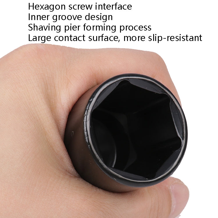 Inside And Outside Hexagon Wrench Auto Repair Wind Cannon Sleeve, Specification: 10 In 1 With Curved Rod - free shipping - PMC TechLife - Order now!