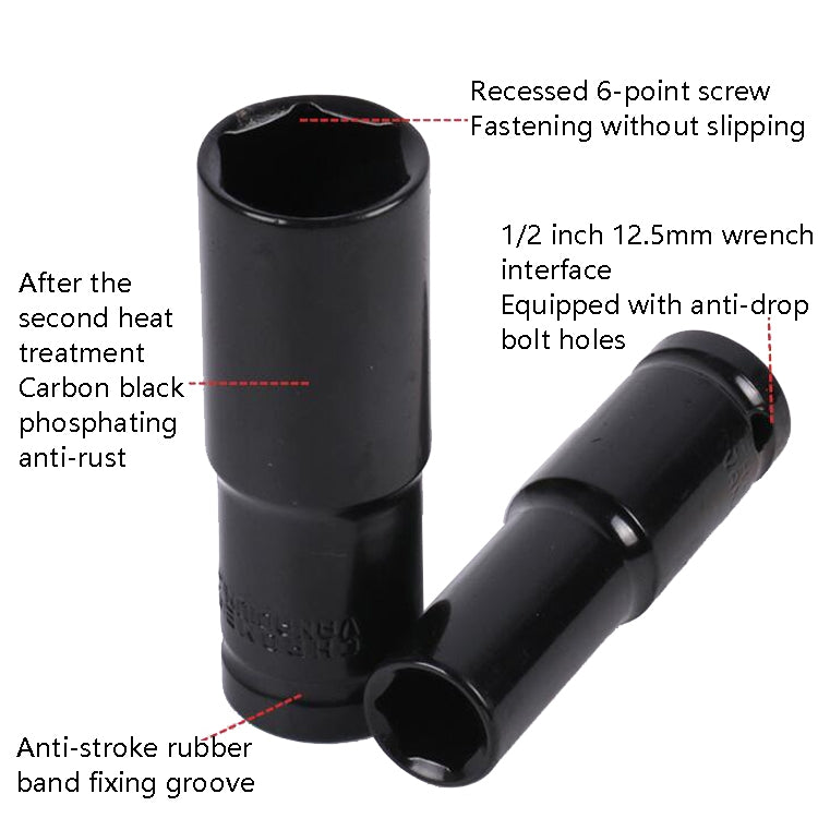 Inside And Outside Hexagon Wrench Auto Repair Wind Cannon Sleeve, Specification: 20 In 1 Extension Sleeve - Hand Tool Sets by PMC TechLife | Online Shopping South Africa | PMC TechLife | Buy Now Pay Later Mobicred