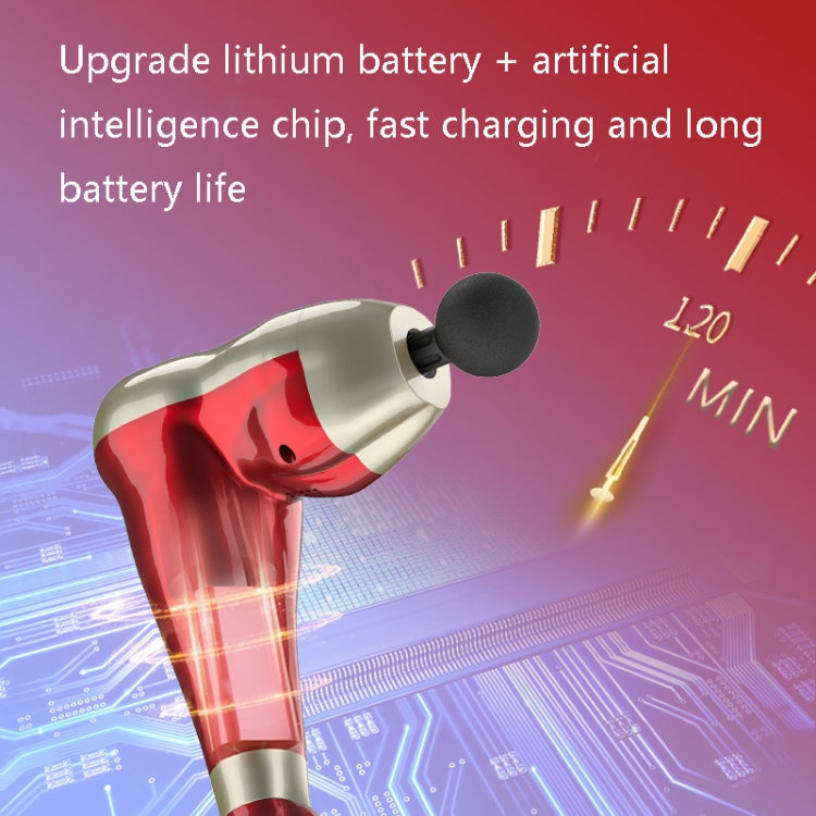 USB Arm Shape Muscle Relaxation Fascia Gun(Blue) - free shipping - PMC TechLife - Order now!