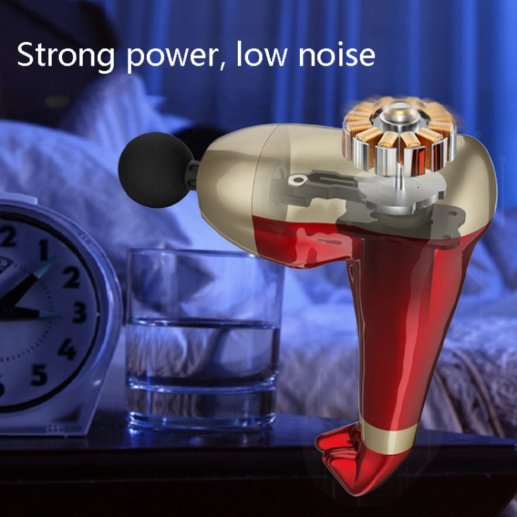USB Arm Shape Muscle Relaxation Fascia Gun(Red) - free shipping - PMC TechLife - Order now!