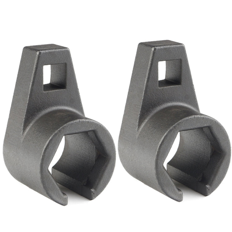 2 PCS 22mm Car Oxygen Sensor Sleeve Disassembly Wrench Tools(Black) - Hand Tool Sets by PMC TechLife | Online Shopping South Africa | PMC TechLife | Buy Now Pay Later Mobicred