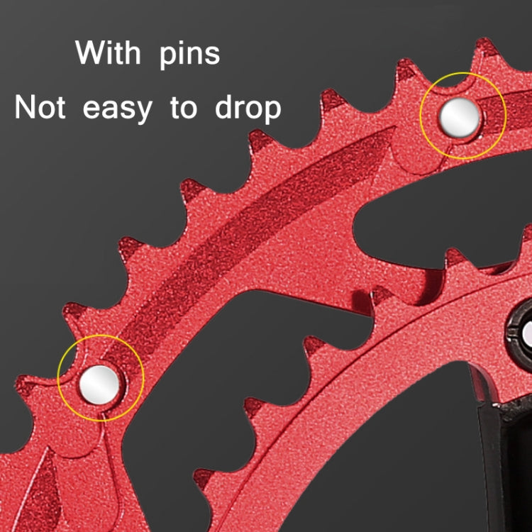 WEST BIKING YP0719273 Road Bike 56T-44T Double-Disc Aluminum Alloy Gears(Red) - free shipping - PMc TechLife - Order now!