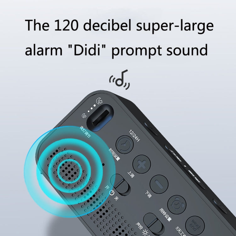 LED Electronic Alarm Clock Night Light(Yellow) - Novelty Clock by PMc TechLife | Online Shopping South Africa | PMc TechLife | Buy Now Pay Later Mobicred