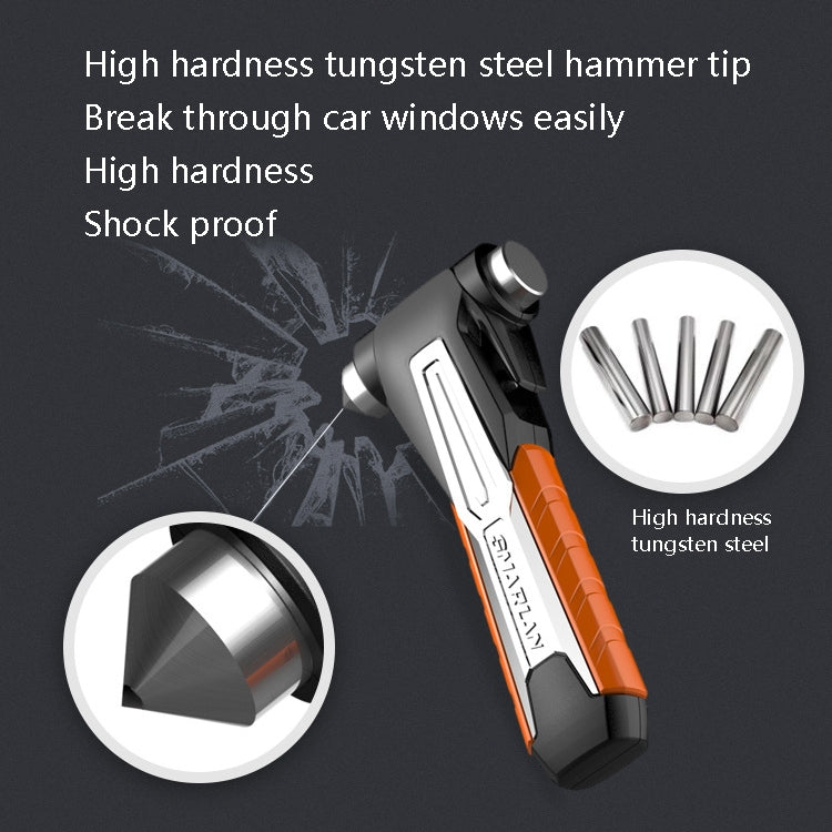 CS-B07 Car Multi-Function Emergency Hammer Fire Escape Hammer(Black) - Emergency Hammer by PMC Jewellery | Online Shopping South Africa | PMC Jewellery | Buy Now Pay Later Mobicred
