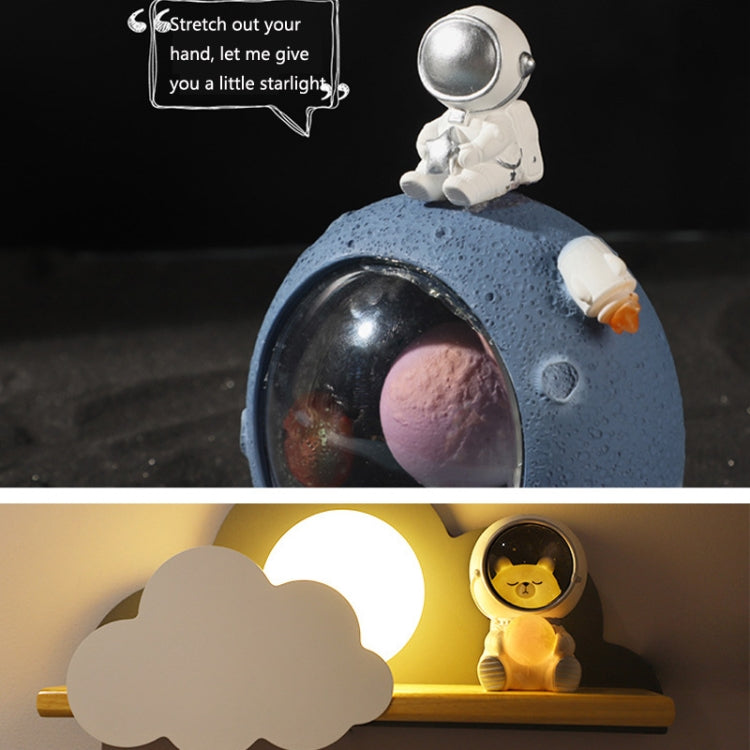 W1153 Resin Planet Night Light Home Decorations, Style: Kitten Astronaut - Night Lights by PMC TechLife | Online Shopping South Africa | PMC TechLife | Buy Now Pay Later Mobicred