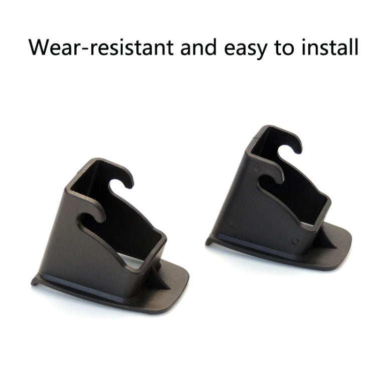 10 Pairs CSJY-4001 Car Child Safety Seat Interface Guide Slot(Red) - Seat Accessories by PMC Jewellery | Online Shopping South Africa | PMC Jewellery | Buy Now Pay Later Mobicred