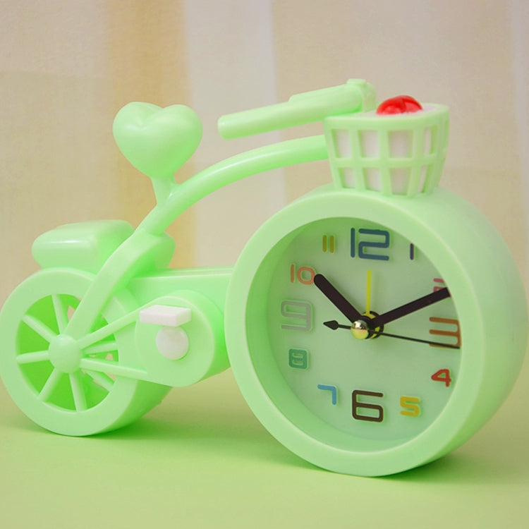 Bicycle-shaped Desktop Alarm Clock Student Gifts(Grass Green) - free shipping - PMc TechLife - Order now!